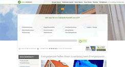Desktop Screenshot of energie-sparhaus.de