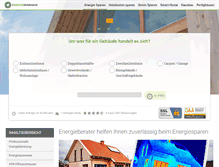 Tablet Screenshot of energie-sparhaus.de